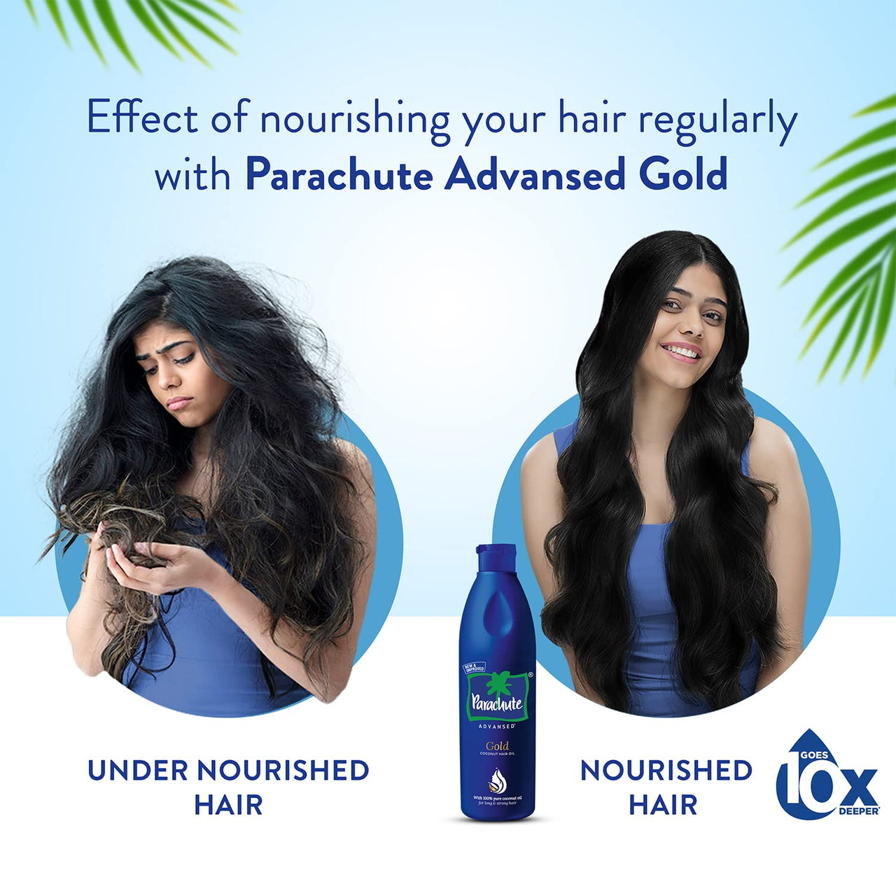Parachute Advansed Gold Coconut Hair Oil, 400 ml