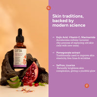 CITTA Regenerative Face Serum | Wrinkle Lift & Anti-Aging Night Serum | Niacinamide & Kojic Acid for Wrinkle Correction | For Women & Men | All Skin Types | 30ml