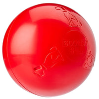 BOOMER BALL 4 inch, Virtually Indestructible Best Dog Toy, Boredom Busting Football, Tough & Durable Small Dog Ball, Floats on Water, Great for Mental Stimulation & High Energy Dogs, Assorted Colours