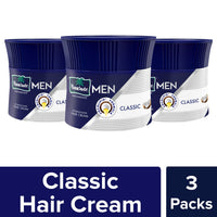 Parachute Advansed Men Hair Cream, Classic,Non- Sticky, With Goodness of Coconut,Pack of 3, Each 100 gm & Parachute Advansed Deep Nourish Body Lotion,With Pure Coconut Milk,400 ml