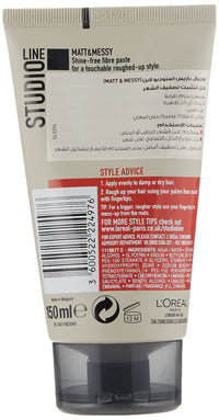 L'Oreal Paris Studio Line Natural Clear Gel Normal Strength 150ml (Matt & Messy No. 8)