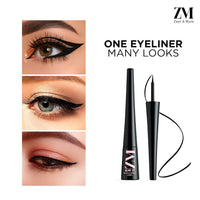 ZM Zayn & Myza Eye Makeup Combo | Waterproof Mascara, 24 hr stay Kajal & Black & Bold Eyeliner | Long lasting Eye Makeup Trio | Smudge Proof & Water Proof Makeup
