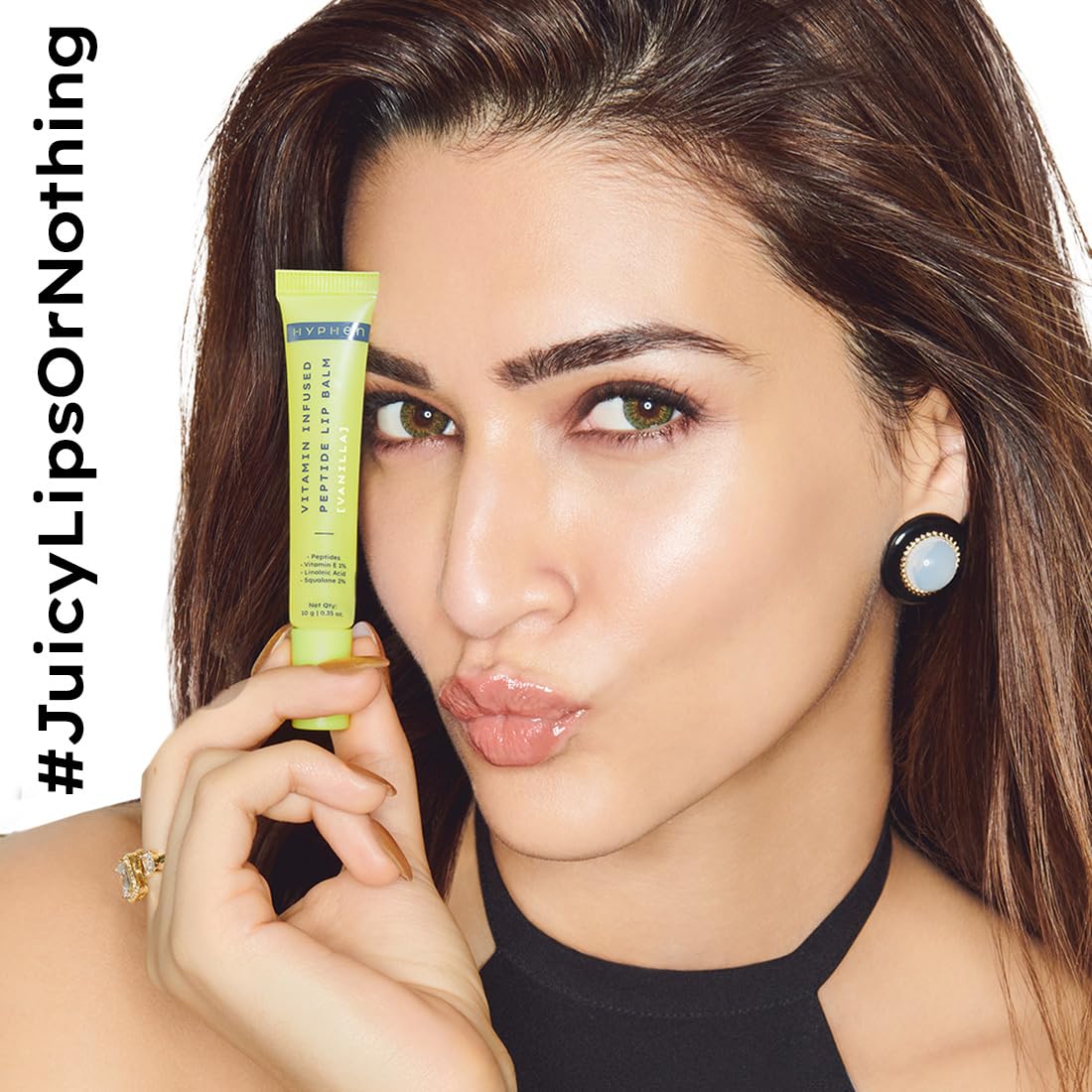 Hyphen - Vitamin Infused Peptide Lip Balm - Vanilla for Dry & Chapped Lips | Hydrating & Moisturizing Lip Balm for Men & Women | Lip Balm for Dark Lips | Smoothen Lips & Repair Moisture Barrier | Hyphen | Hyphen Products | Vegan, SLS & Parabens Free | 10