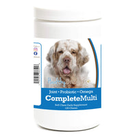 Healthy Breeds Clumber Spaniel All in One Multivitamin Soft Chew 120 Count