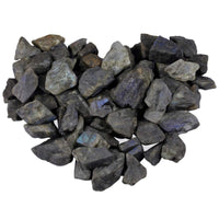 mookaitedecor 1 lb Bulk Natural Labradorite Raw Crystals Rough Stones for Tumbling,Cabbing,Polishing,Wire Wrapping,Wicca & Reiki Crystal Healing Labradorite(1