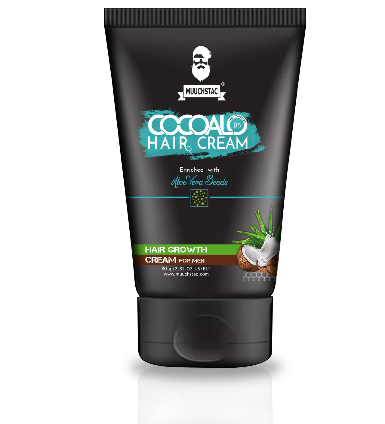 Muuchstac Cocoalo Hair Cream (Pack of 1, 80g) (80 g)