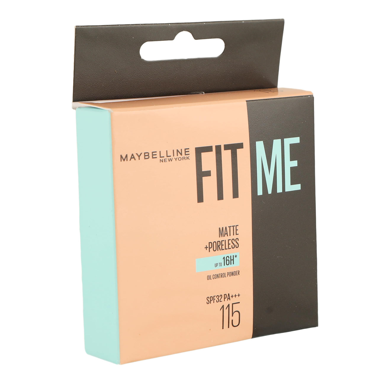 Maybelline New York Fit Me 12Hr Matte+Poreless Spf28 Pa+++ Oil Control Compact Powder For Normal Skin Types 115 Ivory, Natural, 8Gm