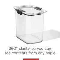 Rubbermaid Container, BPA-Free Plastic, Brilliance Pantry Airtight Food Storage, Open Stock, Brown Sugar (7.8 Cup) 7.8 Cup