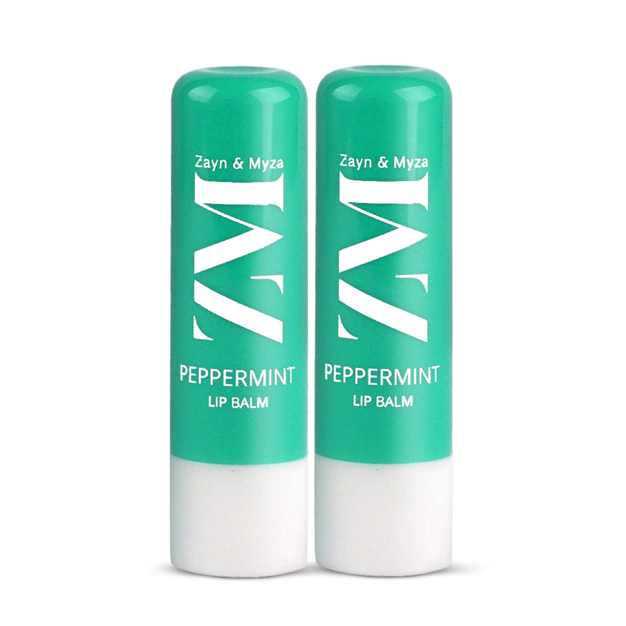 ZM Zayn & Myza Peppermint Lip Balm For Smile-ready Lips | with SPF Protection | Goodness of Almond Oil & Vitamin E | Moisturizes & Repairs Dry Lips, (4.5gm x 2) (Pack of 2)