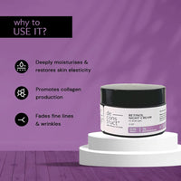 Deconstruct 0.1% Retinol Night Cream with 1% Beta-Glucan Complex | Beginner Friendly | Anti-Aging Night Cream for Fine Lines and Wrinkles | For Women & Men | 50 gm