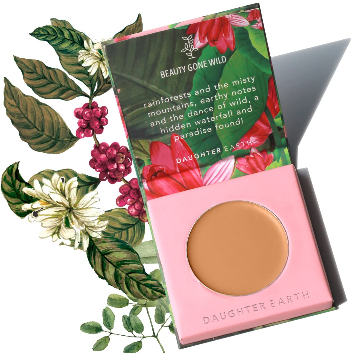DAUGHTER EARTH Full Coverage Natural Concealer Stick for Face Makeup For Sensitive skin, Lightweight & Breathable, Creaseless Finish |Pro Concealer with Bakuchiol | Shade-Cappuccino 4.5g