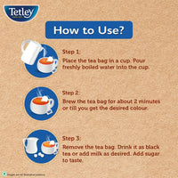 Tetley Original Black Tea - 250 Tea Bags, 425 grams, Pack of 1