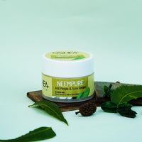 Oshea Herbals Neempure Anti Pimple & Acne Face Cream For All Skin Types | Controls Oil, Softens & Smoothens Skin, Maintains PH Balance - 50 g