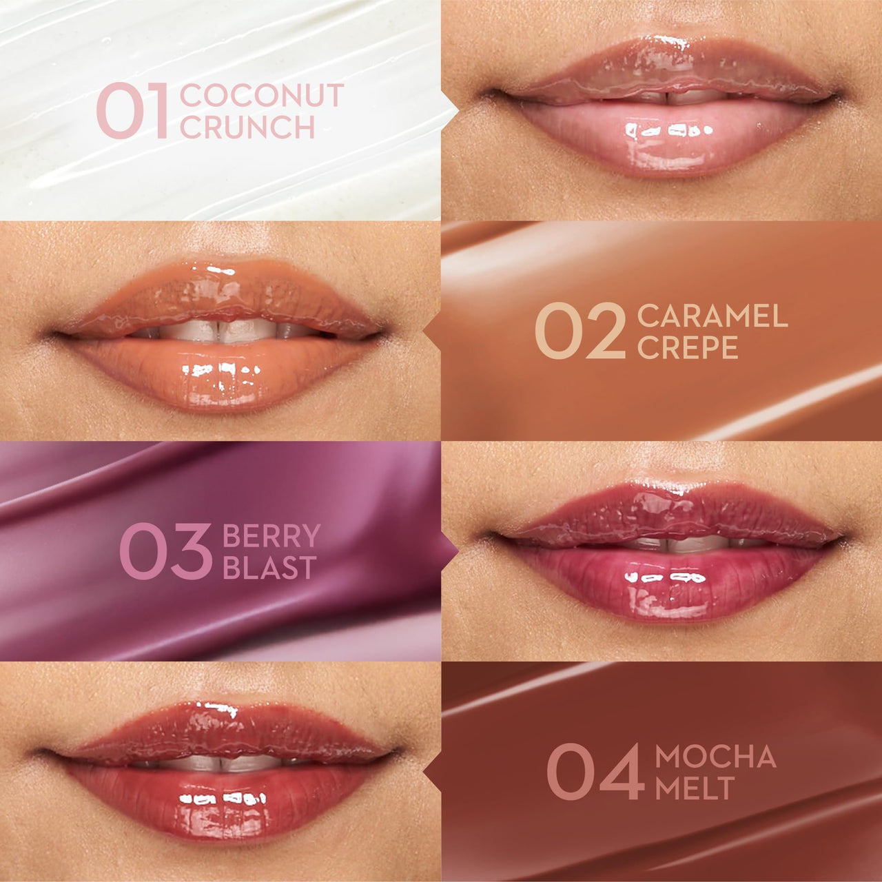 SUGAR Cosmetics Glide Peptide SPF50 PA+++ Lip Treatment | Infused Hyaluronic Acid, Ceramides & Vitamin E | Tinted Lip Balm | 10ml - 03 Berry Blast