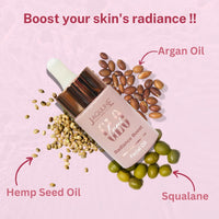 Jaquline USA Jaquline USA Lumi Glo Radiance Boost Facial Oil | for glowing skin | enriched with Jojoba Seed Oil,Grapeseed Oil,Rosehip Oil,Argan Oil,Orange Oil,Chia Seed Oil,Vitamin-E,Grapefruit Extract etc| Boost Skin Radiance.It also helps to reduce Scar