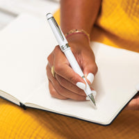 Cross Bailey Light Polished Resin Refillable Ballpoint Pen, Medium Ballpen, Includes Premium Gift Box - Blue