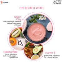 Lacto Calamine Face Wash For Oily Skin |100ml each- Pack of 2 | Kaolin Clay, Niacinamide & Vitamin E | Facewash Reduces Excess Oil, Controls Pimples, Blackheads & Whiteheads |Face wash For Women & Men