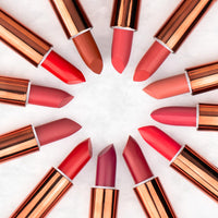 Just Herbs Ultra Matte Bullet Lipstick Nourishing Non Drying and Long Stay Lipsticks for Women 4 g (Wicked Violet)