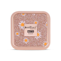 Shryoan All Day Matte 2 In 1 Oil Control Compact Face Powder| Infused with SPF 15 PA++, Hides Imperfections, Blends Effectively, Matte Finish With Soft & Silky texture and Pressed Powder for All Skin Types (25g) (SH03)