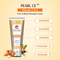 Passion Indulge Massage Cream Pearl-CE for Face and Body - 100gm