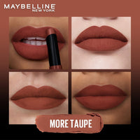 Maybelline New York Color Sensational Ultimattes Lipstick, 799 More Taupe, 1.7 g and Garnier Skin Naturals Micellar Cleansing Water, 125ml