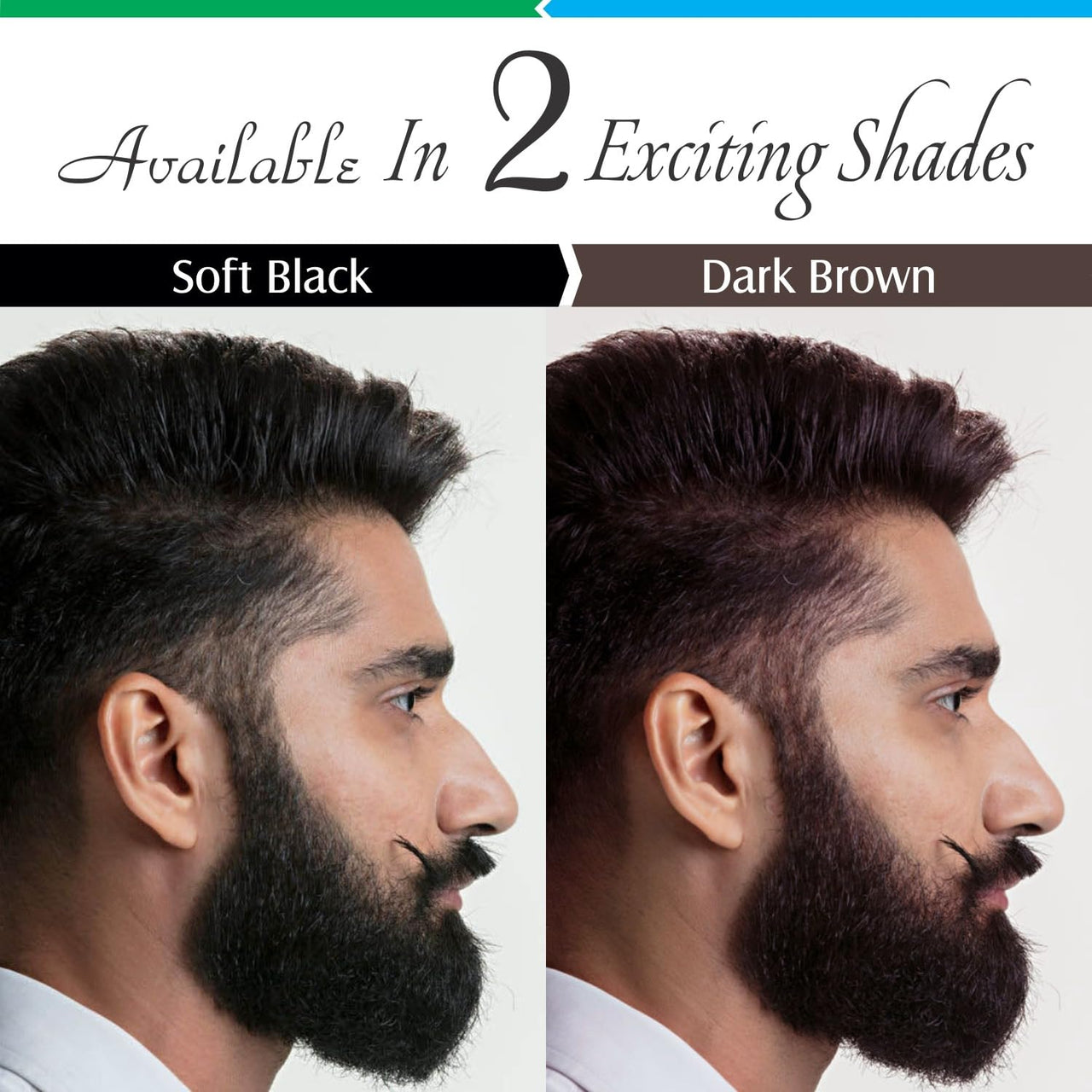 Vegetal Safe Hair Color -Dark Brown 25gm - Certified Organic Chemical and Allergy Free Bio Natural Beard Hair Color with No Ammonia Formula & PPD