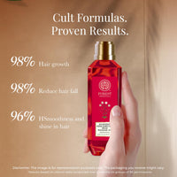 Forest Essentials Ayurvedic Bhringraj Head Massage Oil For Stronger, Thicker Hair | Helps Reduce Dandruff and Dry Scalp | Promotes Hair Regrowth | Reduces Hair Fall | Cold Pressed & Natural