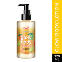 Iba Vitamin C Glow Body Lotion | Hydrating & Smoothening | Non Greasy | All Skin Types | 100% Vegan | Paraben & Mineral Oil Free | Halal Certified & Vegan - 320ml