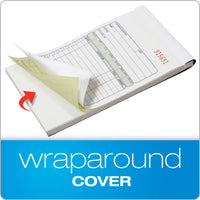 Adams Sales Order Books, 2-Part, Carbonless, White/Canary, 4-3/16