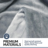 PetFusion Premium Dog Blanket, Cat Blanket | Ultra Soft Pet Blanket Available in Plush or Quilted, 2 Colors (Grey, Brown) | Perfect Blanket for Small Dogs & Large Dogs. 12 Month Warranty Small (31 x 27