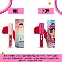 SUGAR POP Matte Lipcolour | Lasts Upto 8 hrs l Red Lipstick for Women l Vitamin E Infused | Non-Drying, Smudge Proof, Long Lasting | 1.6ml - 01 Chilli (Cherry Red)