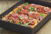 LloydPans Kitchenware 10 by 14 Inch Detroit Style Pizza Pan USA Made Hard-Anodized 10 Inch by 14 Inch