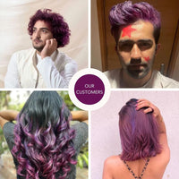 paradyes Top-Up Semi-Permanent Amethyst Plum Diy Conditioner Based Hair Colour, 120 Gm,All,Unscented,1 Count