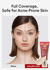 Missha M Perfect Cover BB Cream SPF42 PA+++ - | Matte Finish | All Skin Types I No 21. Light Beige) I 50ml