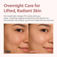 Collagen Night Wrapping Mask,Overnight Collagen Wrapping Mask,Collagen Peel Off Face Mask,Elasticity and Hydration Care,2.53 fl.oz