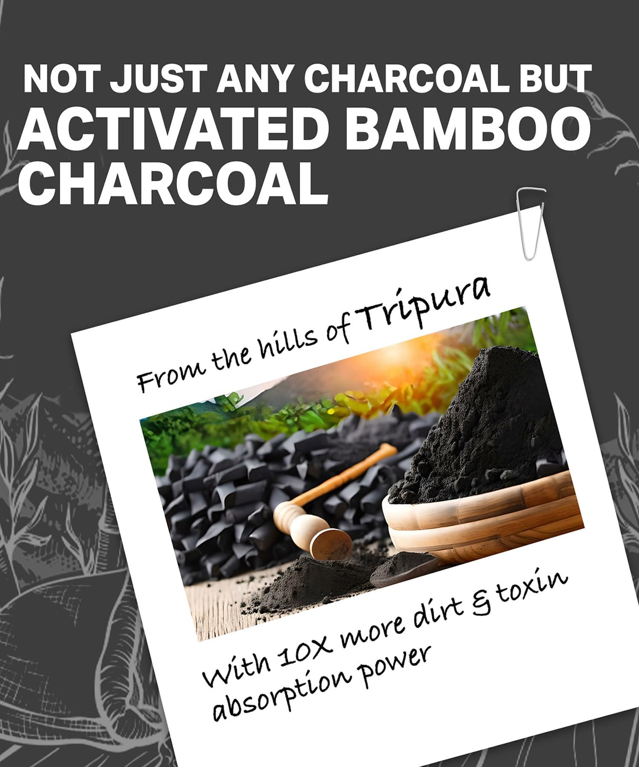 Bombay Shaving Company Charcoal Face Wash, Fights Pollution and Acne, Oil Control For Men & Women - 100g