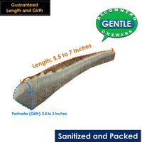 Elk Antler Chews for Dogs | Naturally Shed USA Collected Elk Antlers | All Natural A-Grade Premium Elk Antler Dog Chews | Product of USA, 3-Pack Medium Split 3 Count (Pack of 1)