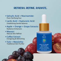 Suun Ayurveda Anti-Acne Face Serum for Pimples, Blackheads & Acne Scars | With 2% Encapsulated Salicylic Acid, 5% Niacinamide, Coffee Leaf & Red Clove Oil | Controls Oil, Clears Skin & Soothes Inflammation | 30 ml