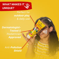 HealthBest Kids Spf 30 Sunscreen For All Skin Type Lotion - Water Resistant, Gentle Formula - 100Ml - Protects Delicate Skin