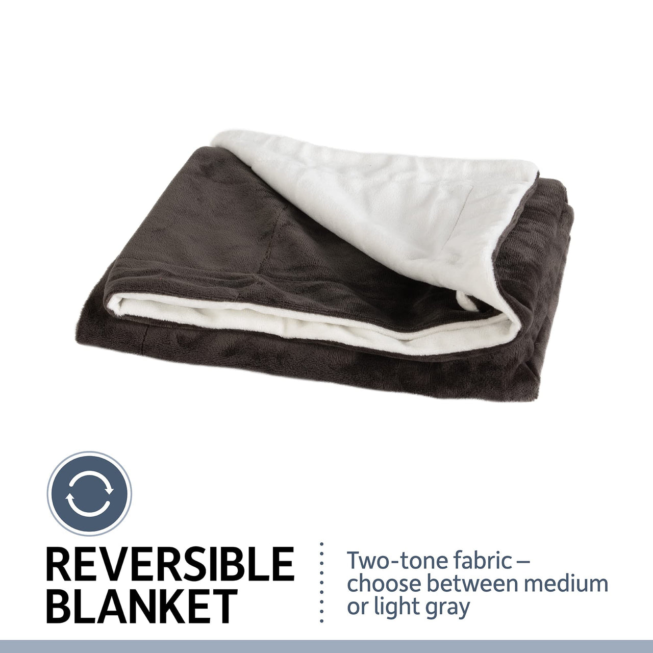 PetFusion Premium Dog Blanket, Cat Blanket | Ultra Soft Pet Blanket Available in Plush or Quilted, 2 Colors (Grey, Brown) | Perfect Blanket for Small Dogs & Large Dogs. 12 Month Warranty X-Large 60 X 48"