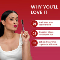 Beauty Berry Velvet Matte Non Transfer Liquid Lipstick | Ultra Smooth Long Lasting Liquid Matte Lipstick | Water & Smudge Proof Lipstick for Women (Rich Rose)