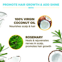 Coco Soul Rosemary Hair Oil with Extra Virgin Coconut Oil From the Makers of Parachute Advansed | 200ml