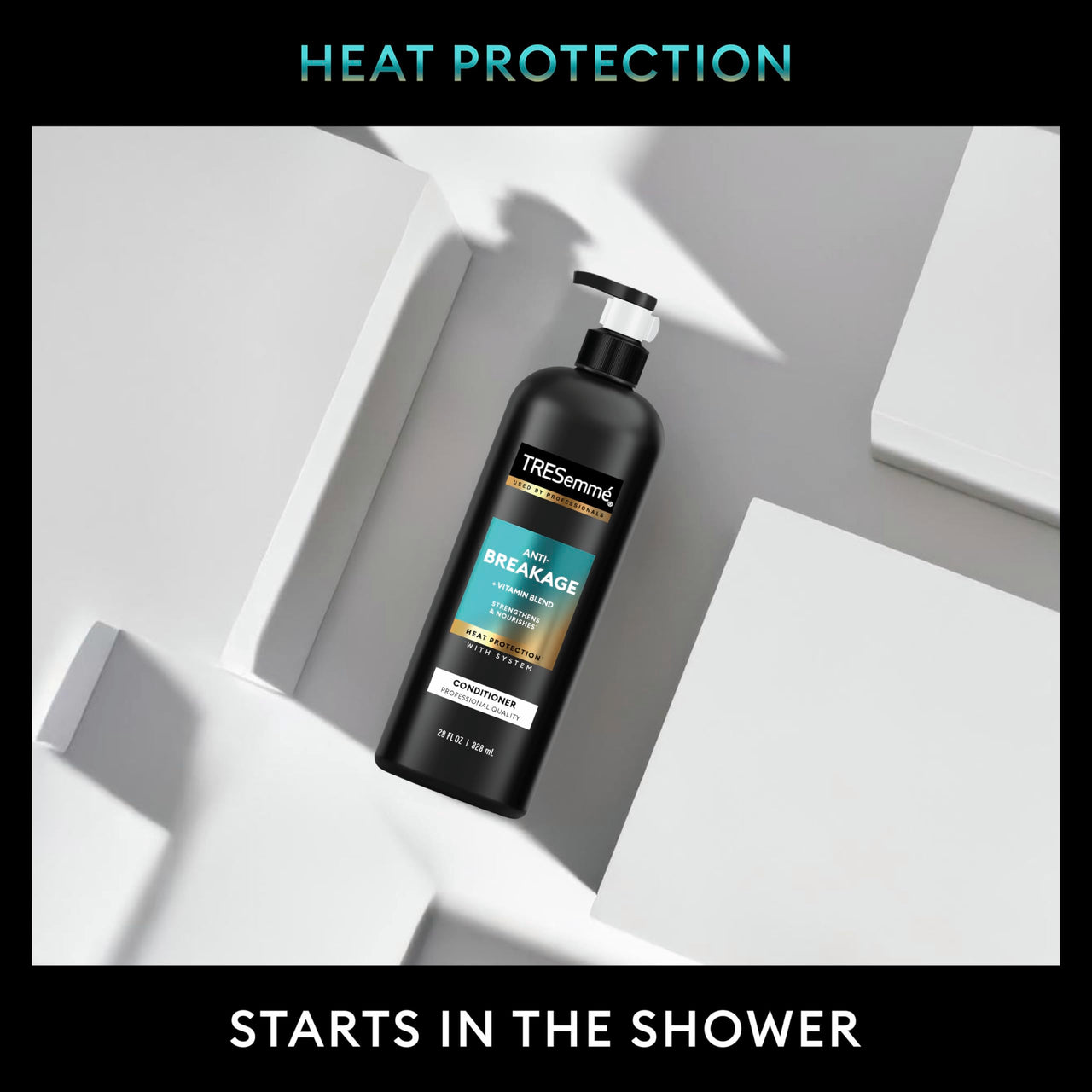 TRESemme Unscented Conditioner For All Hair Type 828Ml (Anti-Breakage), 1 Count