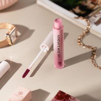 Carlton London Liquid Matte Chuffed Kiss Mocha Me Lipsticks |Enriched with Vitamin E, Avocado Oil | Matte Finish, Non-Sticky and Non-Drying | Upto 12 Hrs- 3ML (Taupe Mauve)