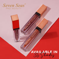 Seven Seas Ultra Matte Liquid Lipstick Trendy Nude Shade (Contessa)