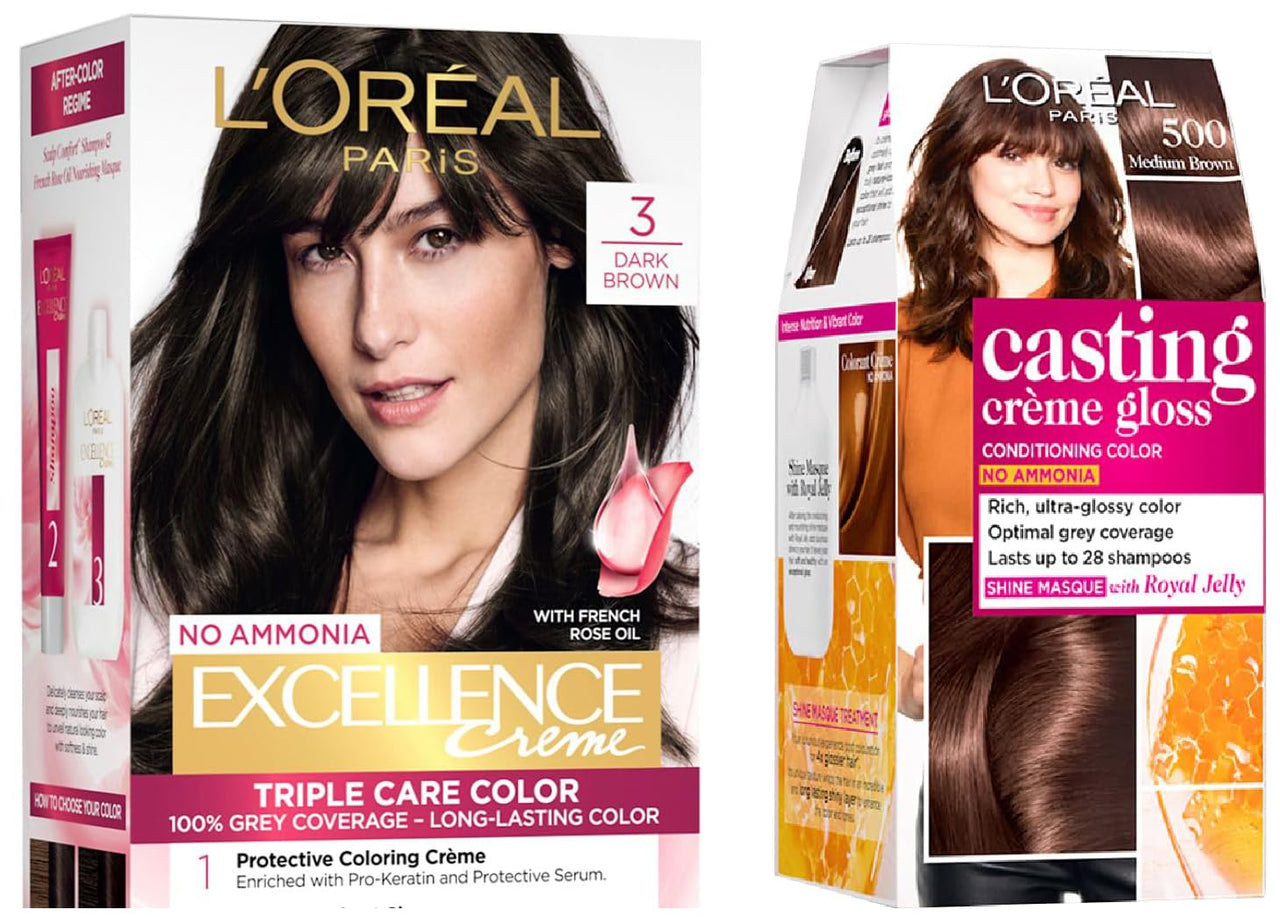 L'Oreal Paris Permanent Hair Colour & L'Oreal Paris Semi-Permanent Hair Colour