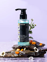 Quench Gentle Cleansing Gel Face Wash with Salicylic Acid & Birch Juice Enzymes | Gently Exfoliates with Biodegradable Beads for Smooth, Clear Skin | Brightens & Hydrates Skin | Made in Korea (100ml)