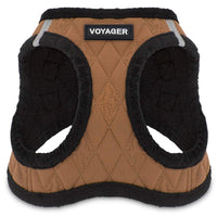 Voyager Step-In Plush Dog Harness – Soft Plush, Step In Vest Harness for Small and Medium Dogs by Best Pet Supplies - Harness (Beige Plush), XS (Chest: 13 - 14.5