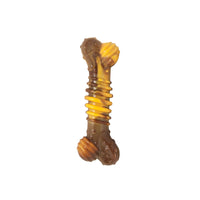 Nylabone Flavor Frenzy Power Chew Dog Toy Philly Cheesesteak Medium/Wolf (1 Count) Medium up to 35 lbs.
