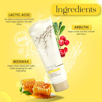 Ozone D-Tan Face Wash | Enriched with Arbutin, Bees Wax & Lactic Acid | Detan Face Wash For Men & Women | All Skin Types, Tan Removal, Deep Cleansing & Healthy Skin | 100ml